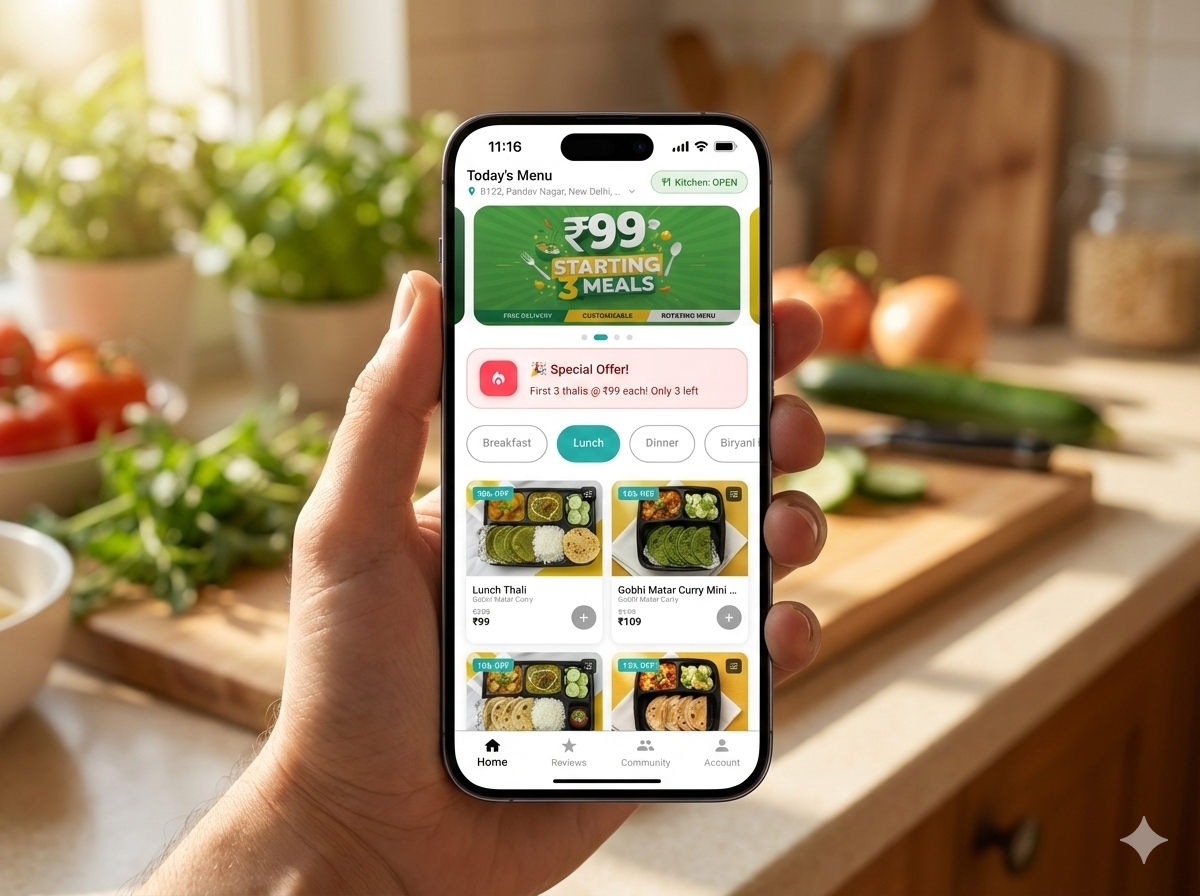 DingDing - The Food Delivery App
