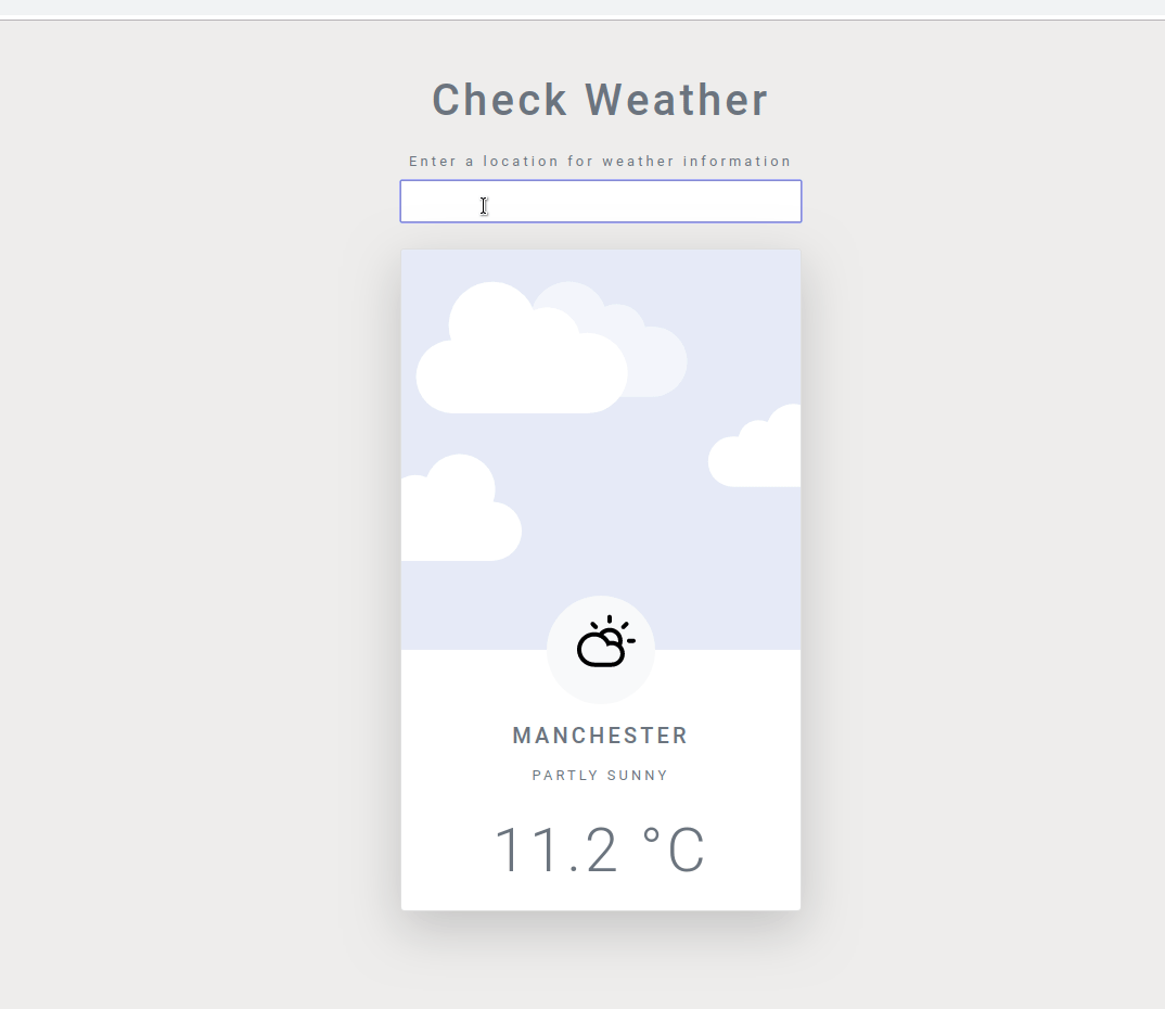 GitHub imabp/WeatherApplication Hello World, this is a free weather