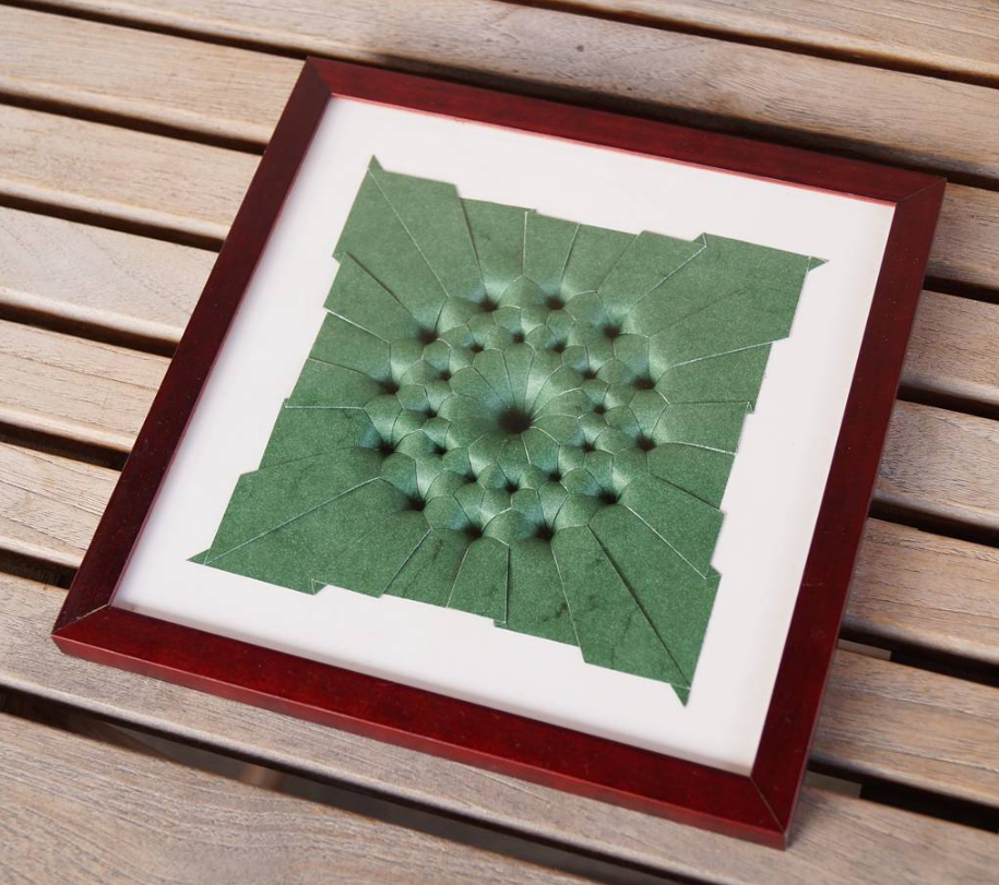 Double Dodecagon — folded intersecting-cylinders tessellation