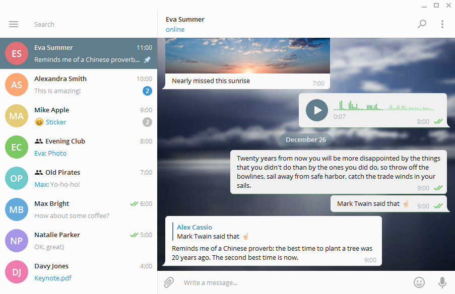 GitHub - imansoleimani/Telegram-Simple-Theme: New Simple Theme For ...