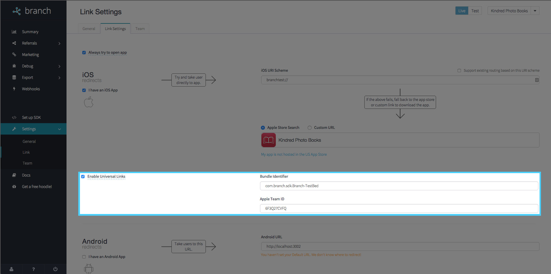 Dashboard Enable UL