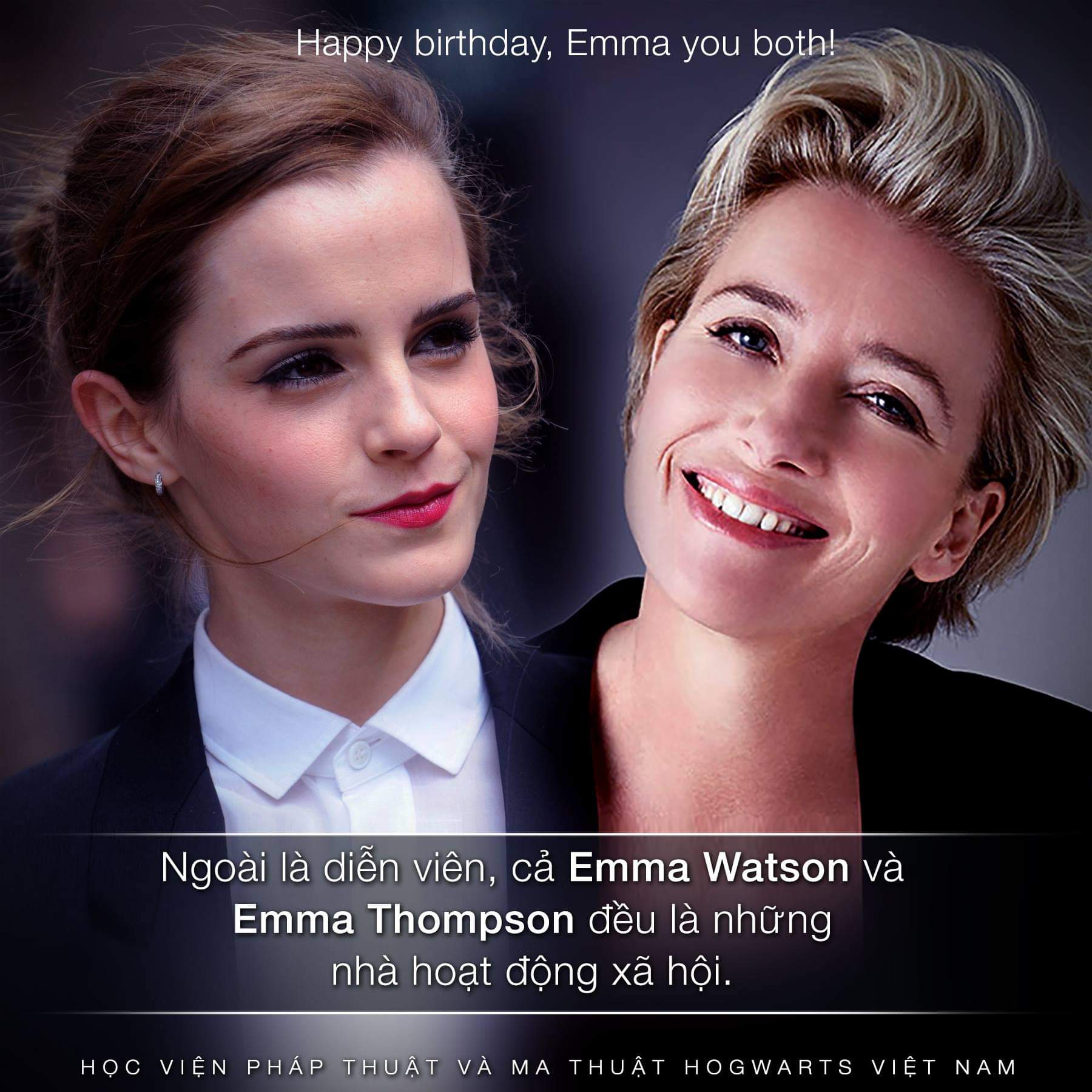 Happy Birthday, Emma(s)!