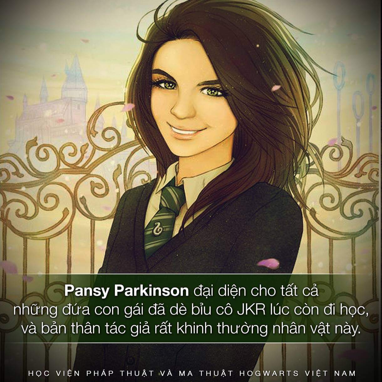 Hình tượng nhân vật Pansy Parkinson trong Harry Potter