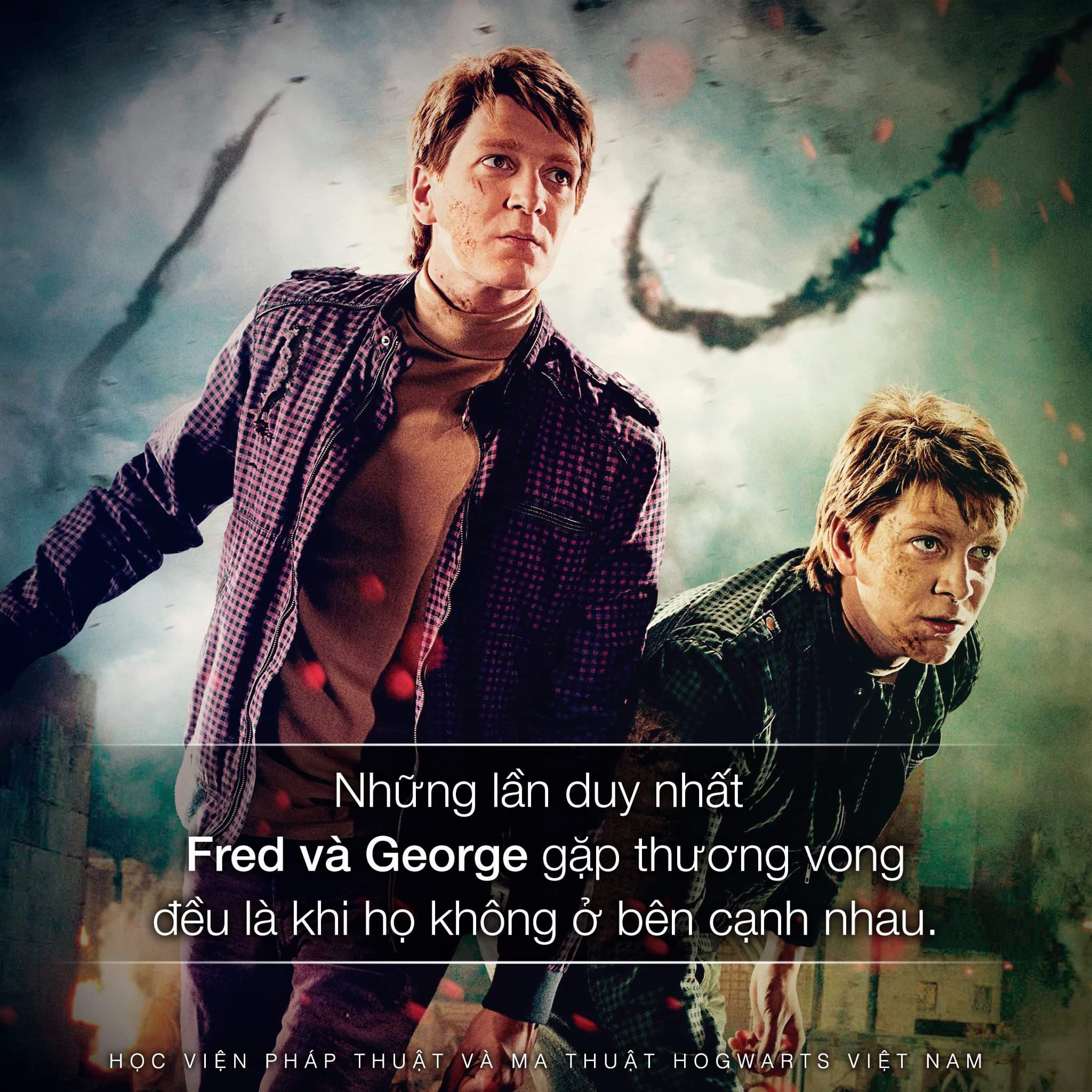 Phát hiện nhỏ về cặp sinh đôi Fred và George Weasley