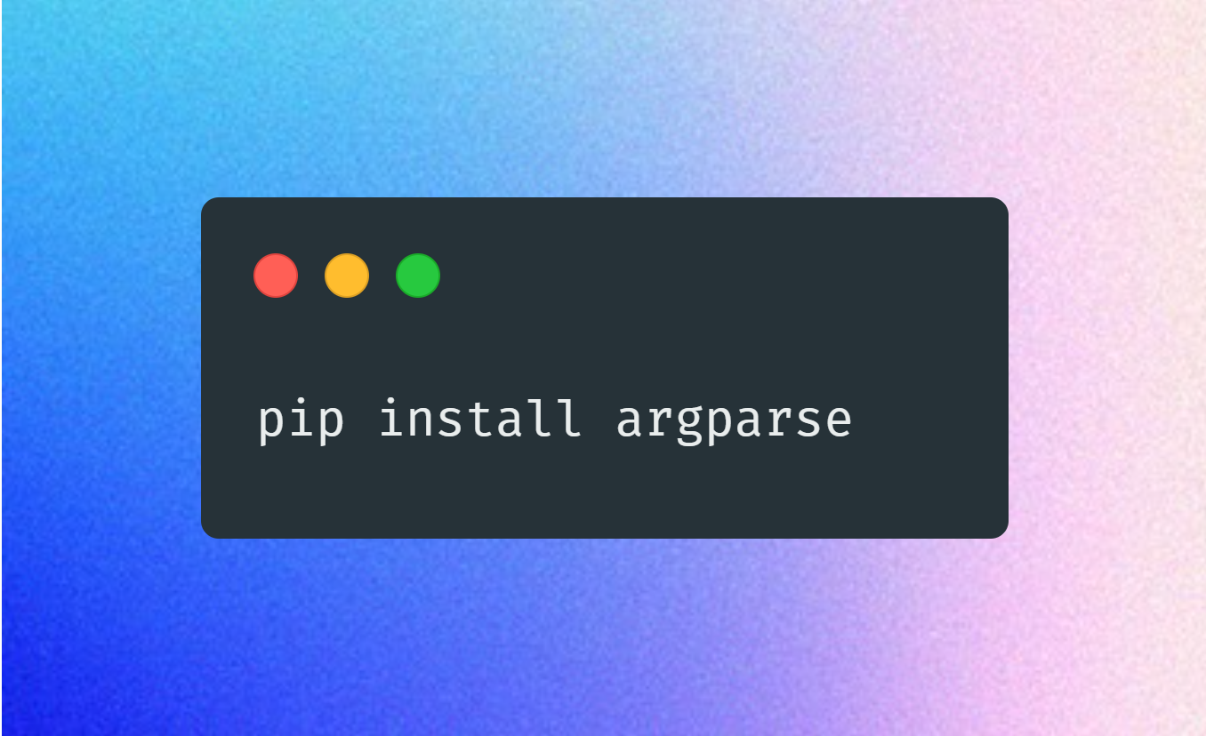 Argparse