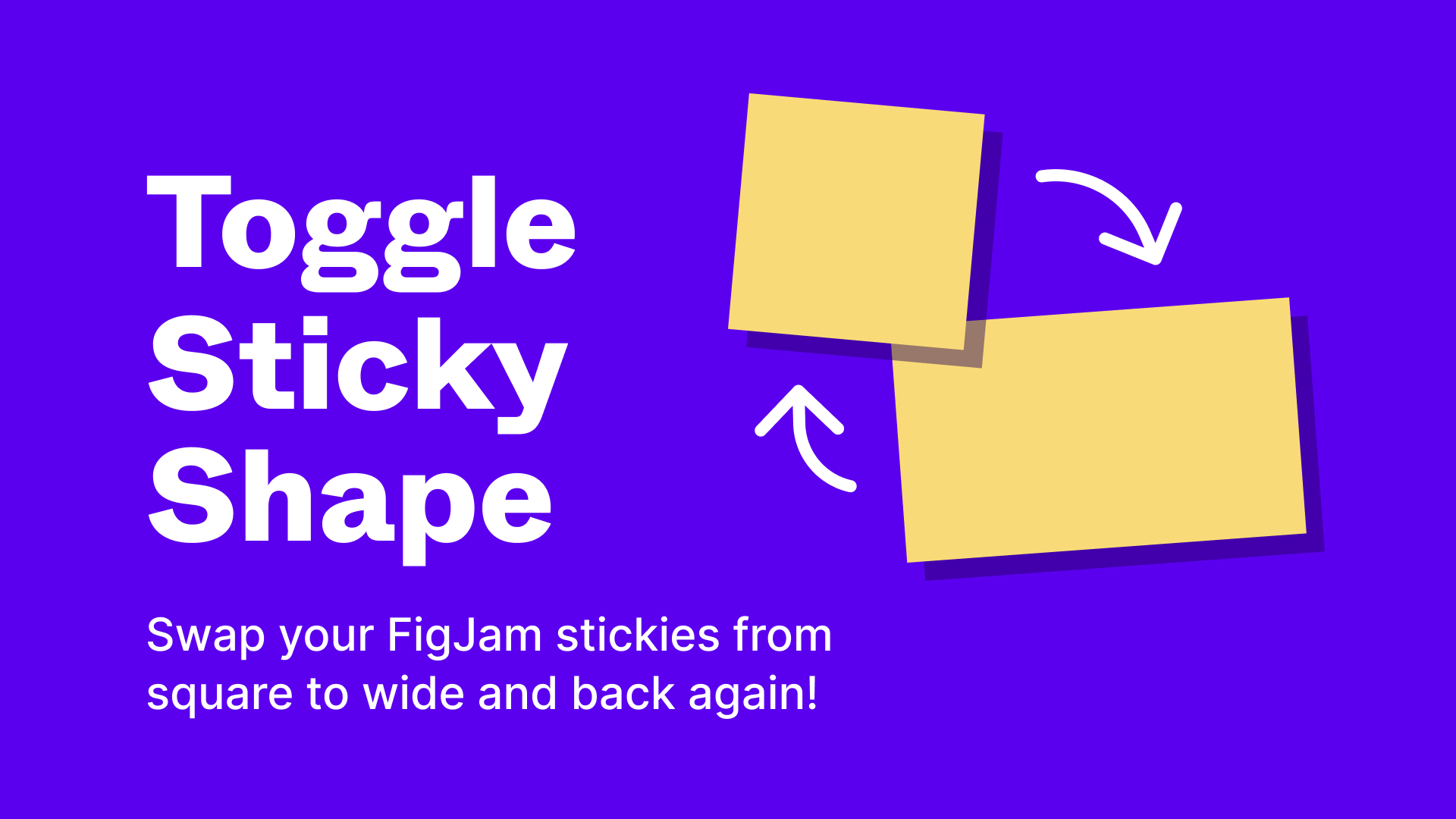 Toggle Sticky Shape plugin cover