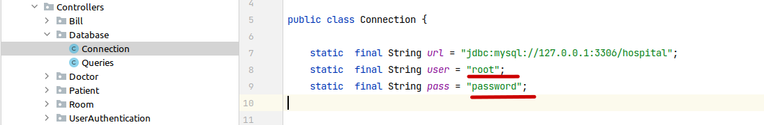 database connection