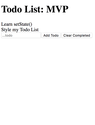 Todo App MVP