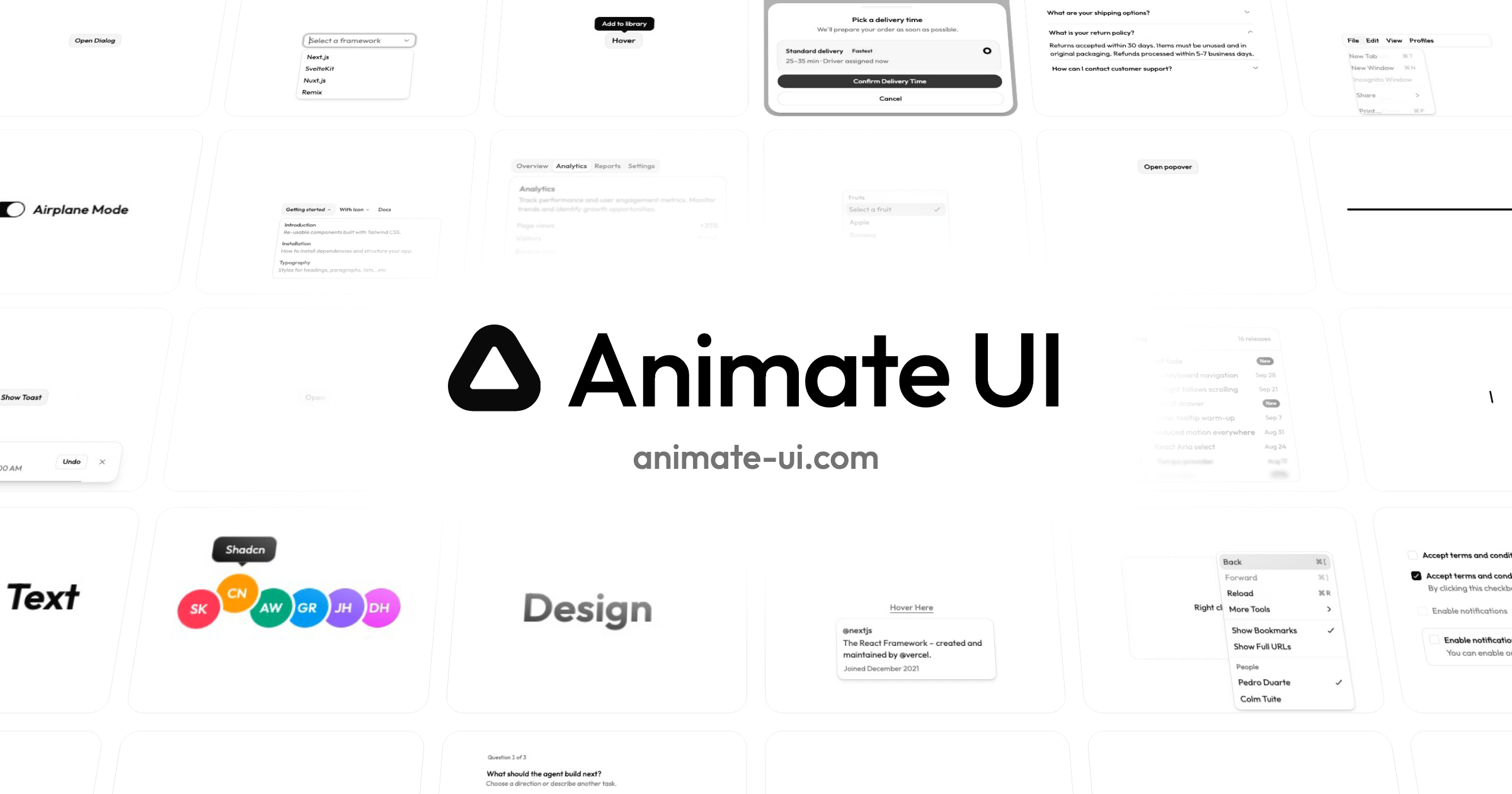 Animate UI