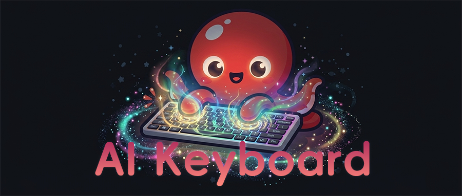 The Key Visual of AI Keyboard