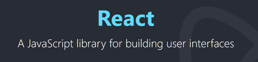 React website header