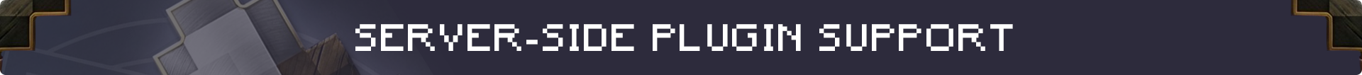 Server-Side Plugin Support