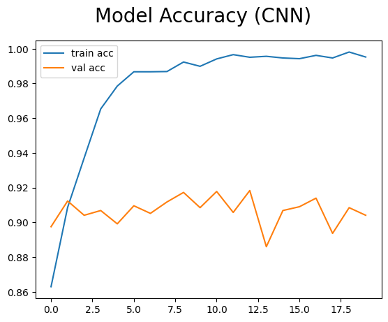 CNN Model Performance Accuracy