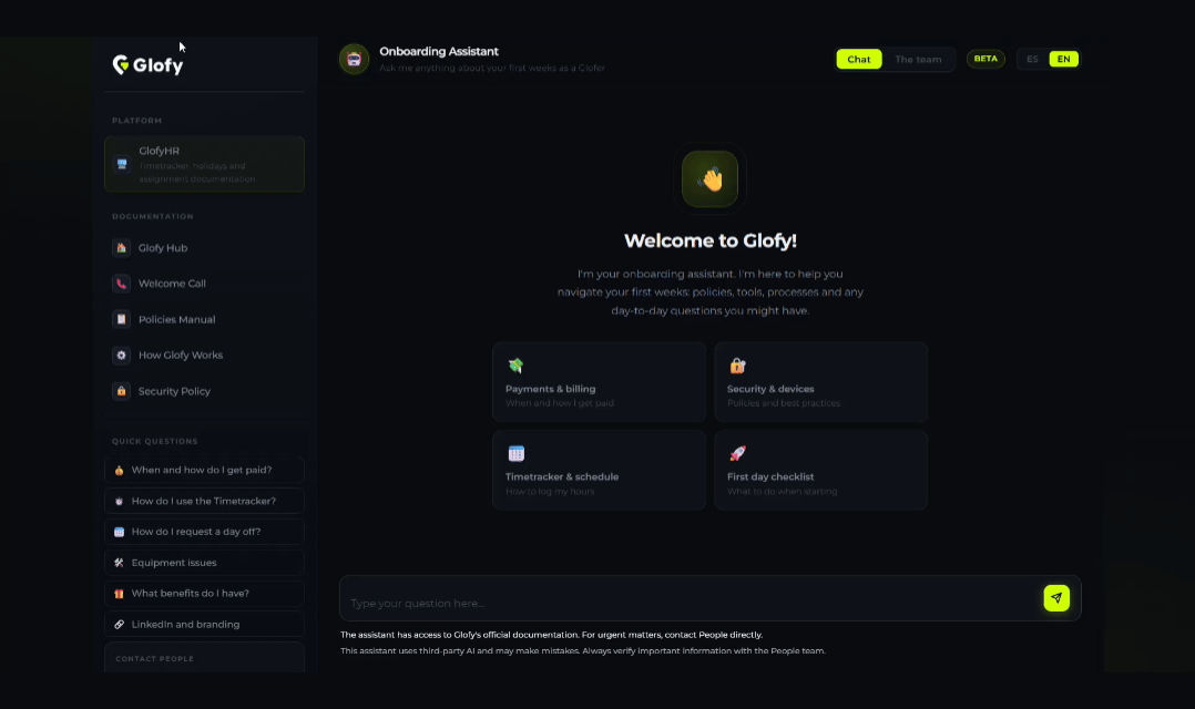 Onboarding Hub