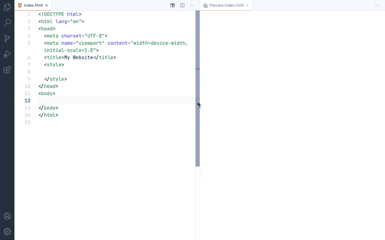 Using RocketGrids on Visual Studio Code
