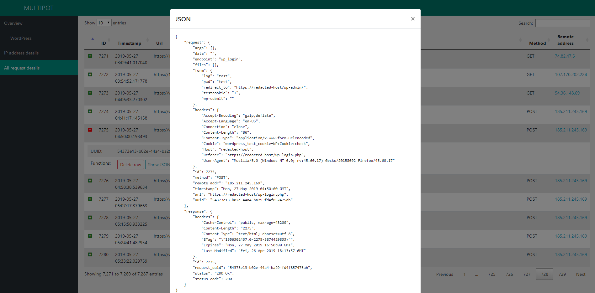 show-json-details