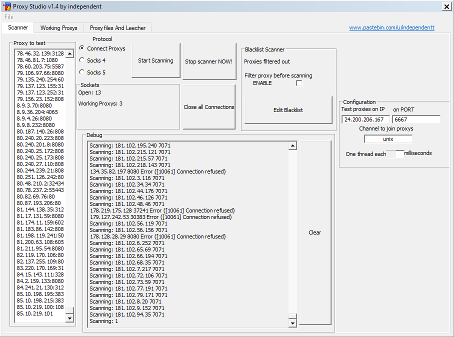 GitHub - ind3p3nd3nt/proxystudio: mIRC script for scanning proxys made ...