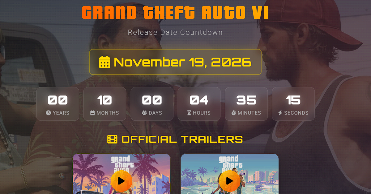 GTA VI Countdown
