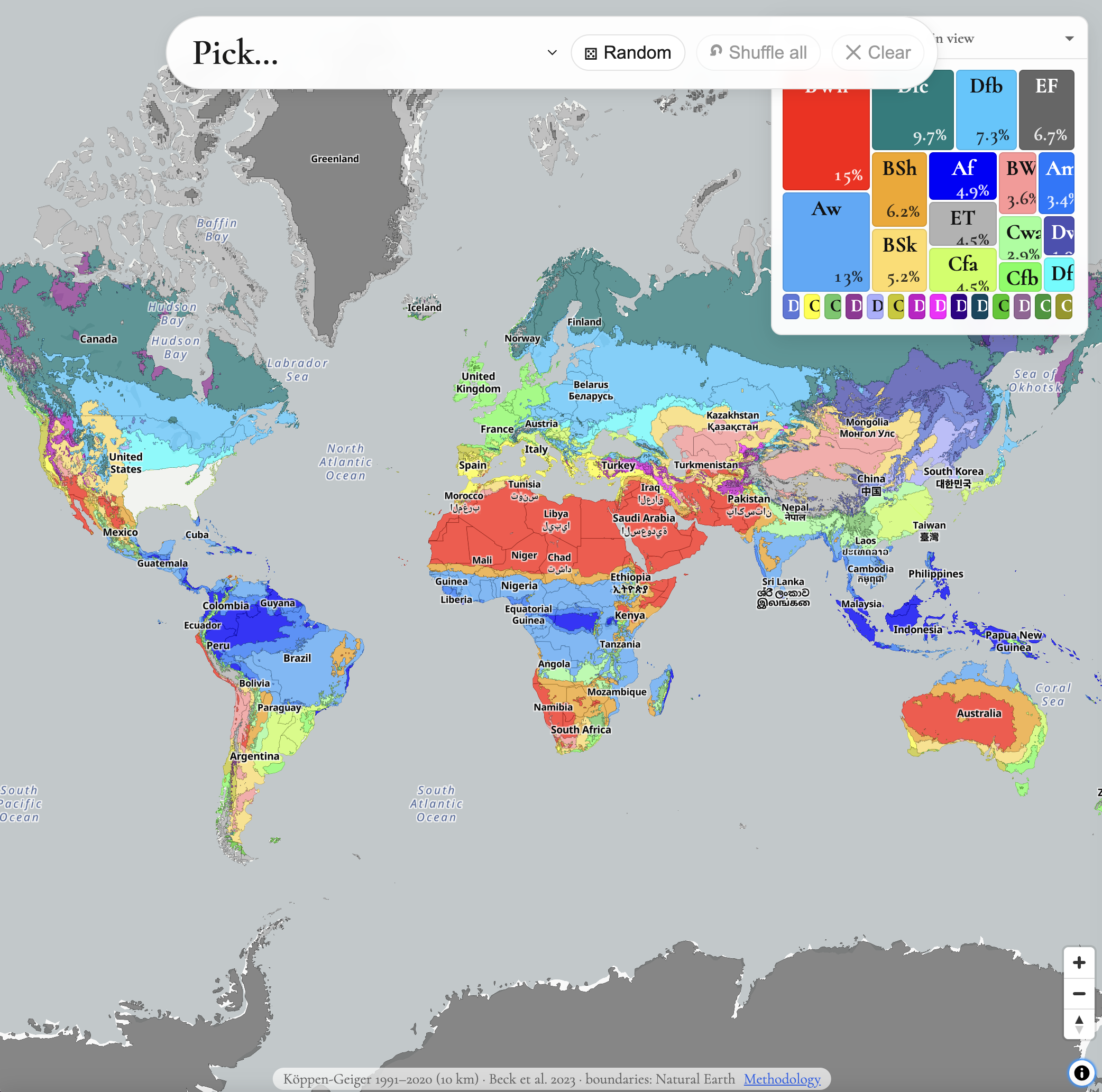 Climate Equivalents