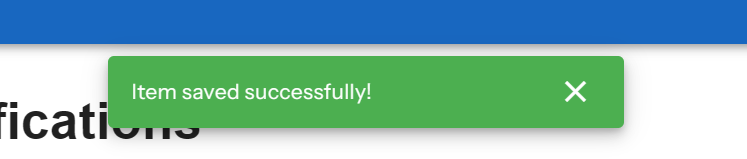 Inertia Vuetify Notifications