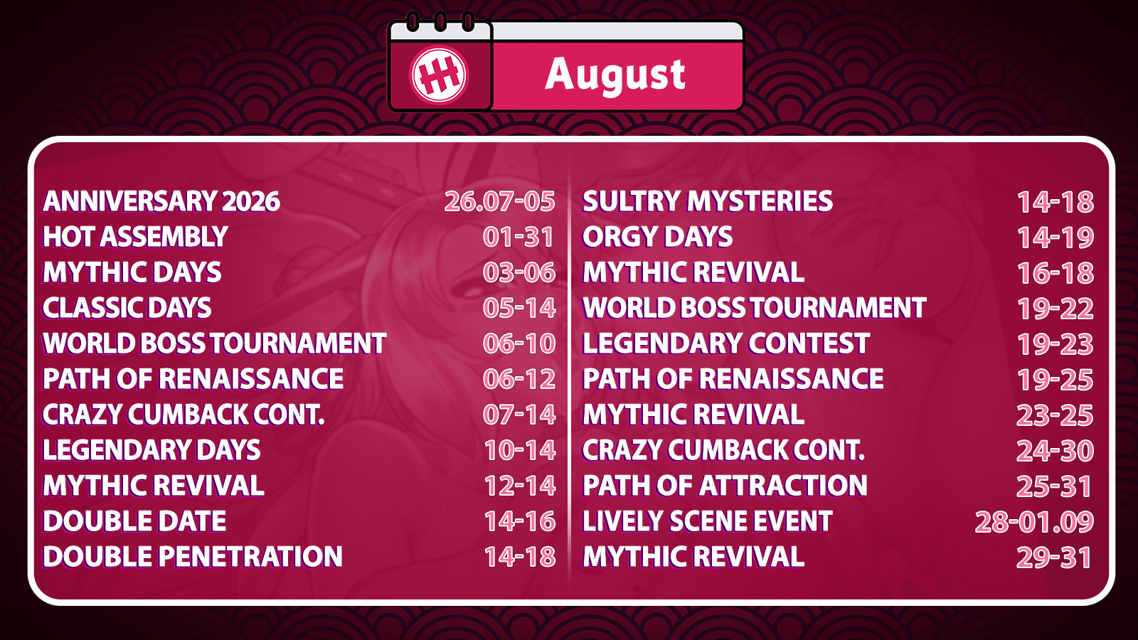 calendar