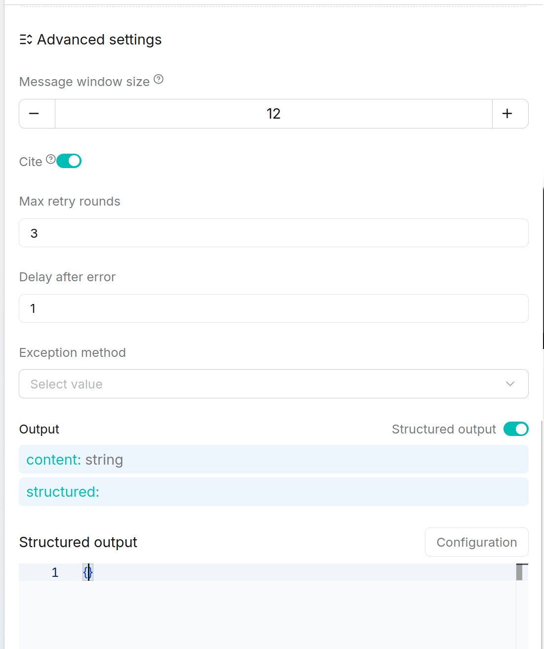 Agent Component