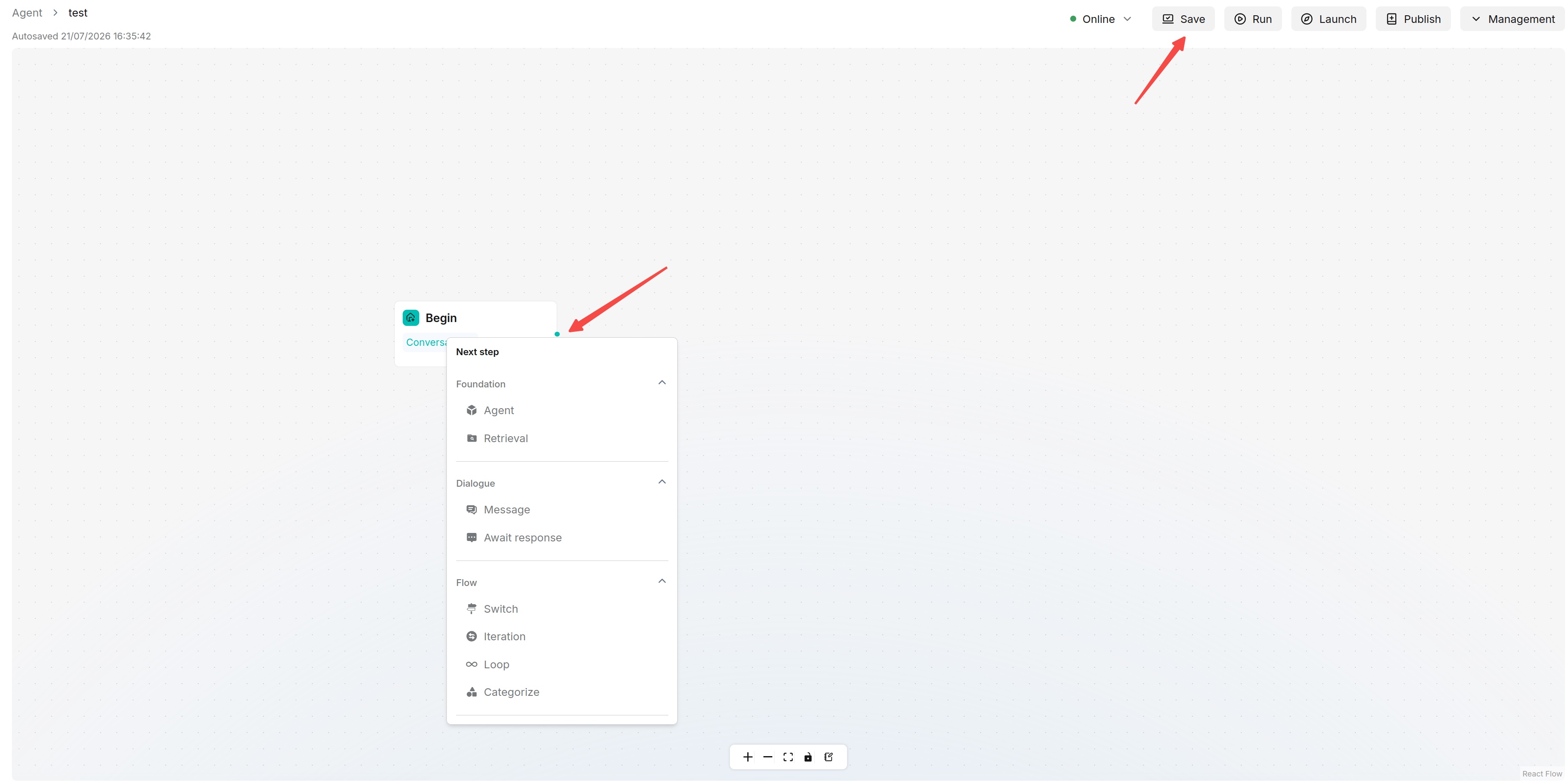 Create An Agent From Blank