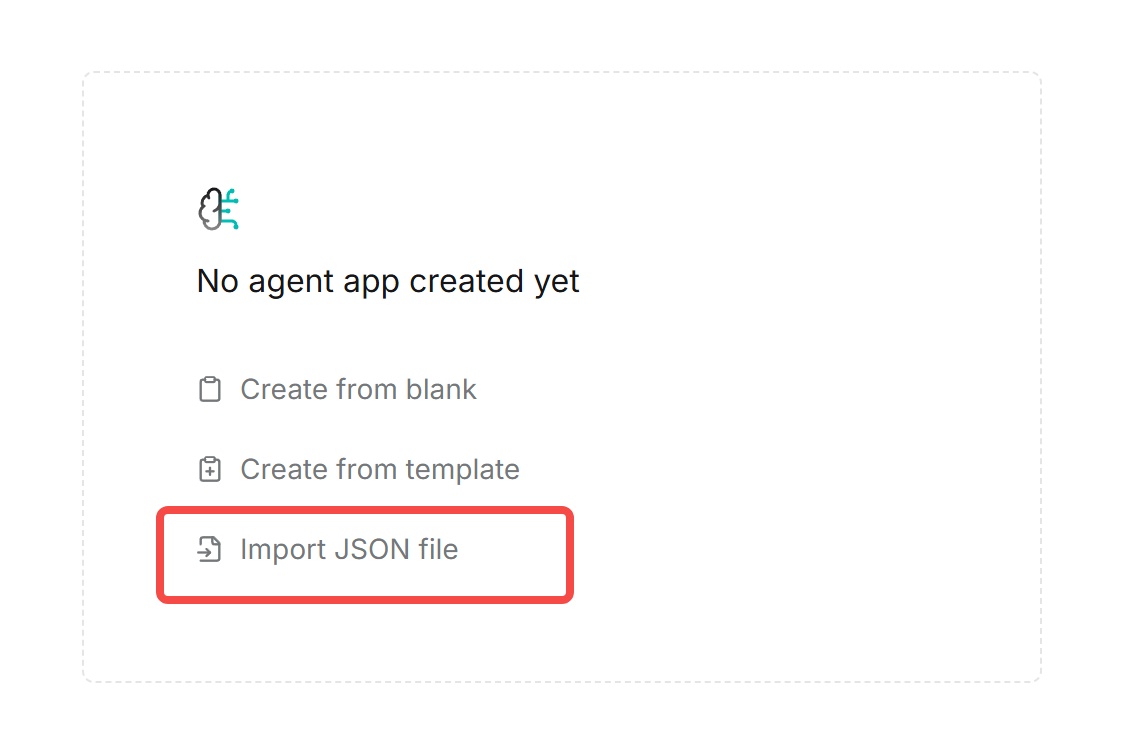 Import An Agent