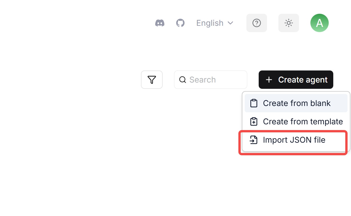 Import An Agent