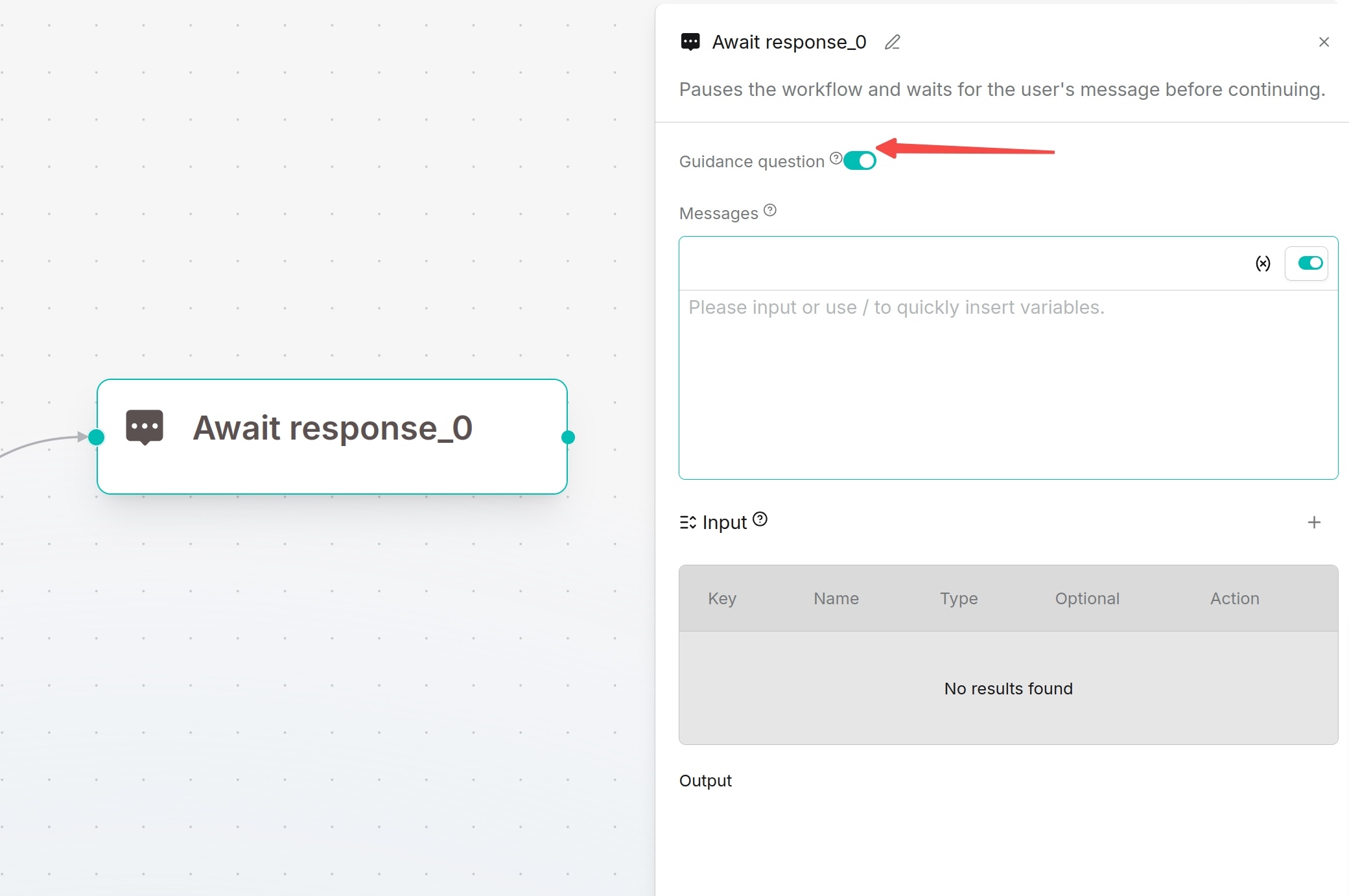 User Input Component