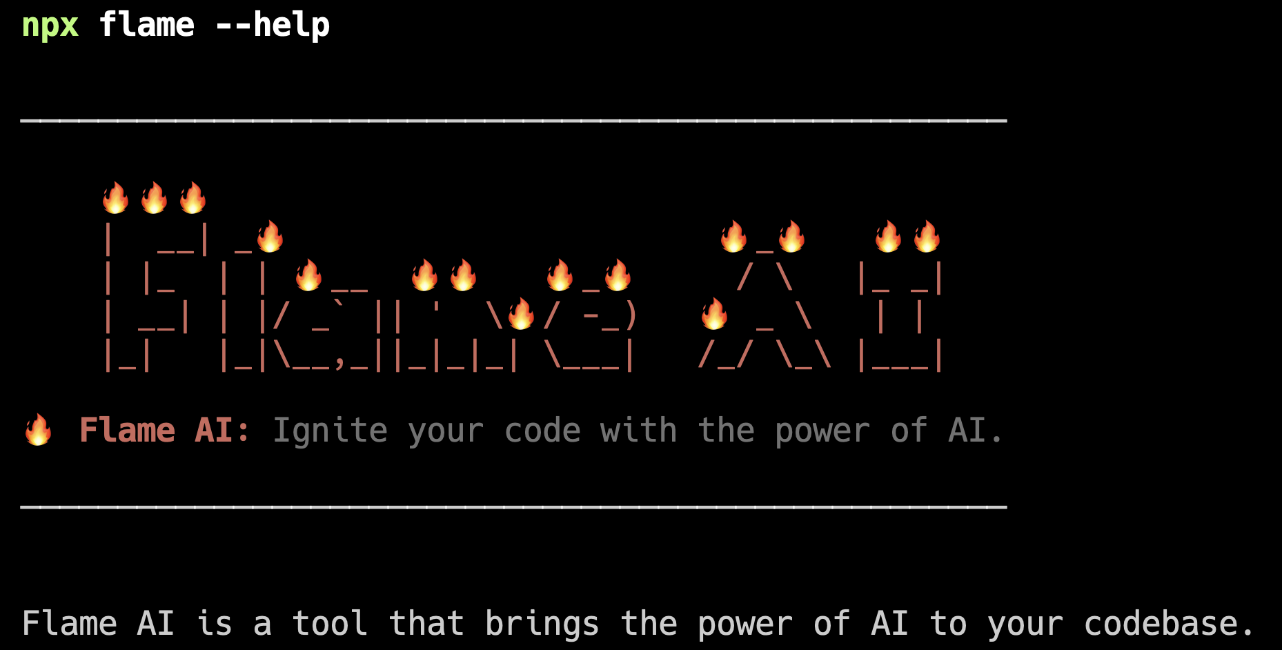 Flame AI screenshot