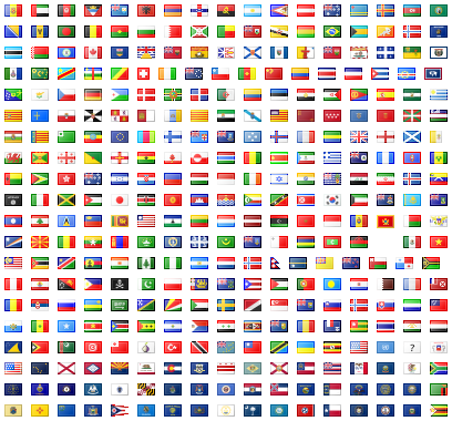 The flag spritesheet