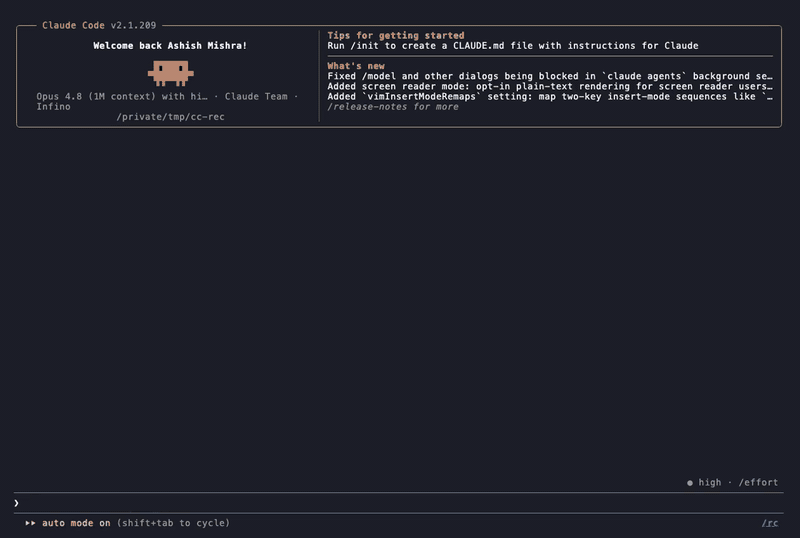 Claude Code using code-context: index a repo, then ask in plain English, and it reaches for search and SQL on its own