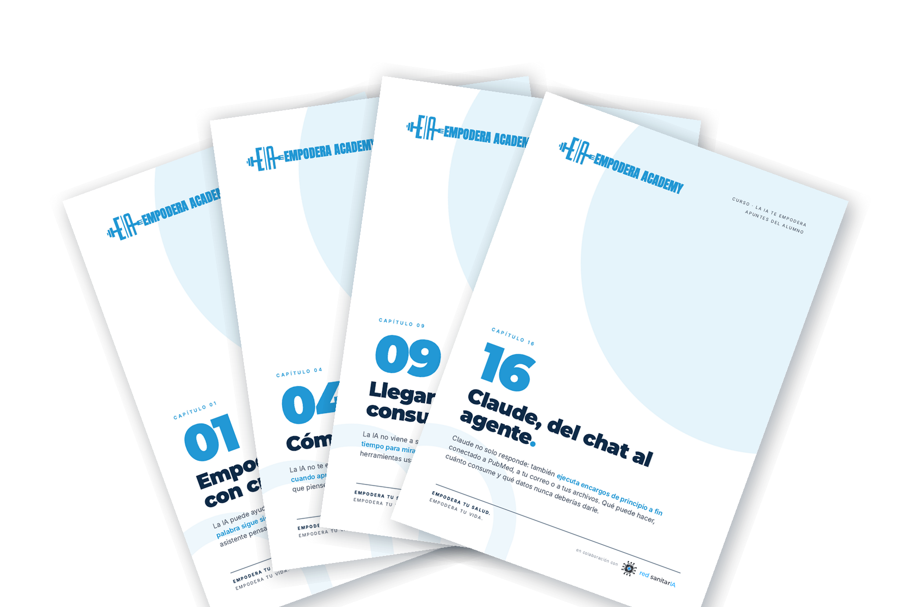 Apuntes del alumno de EmpoderIA - 16 PDFs