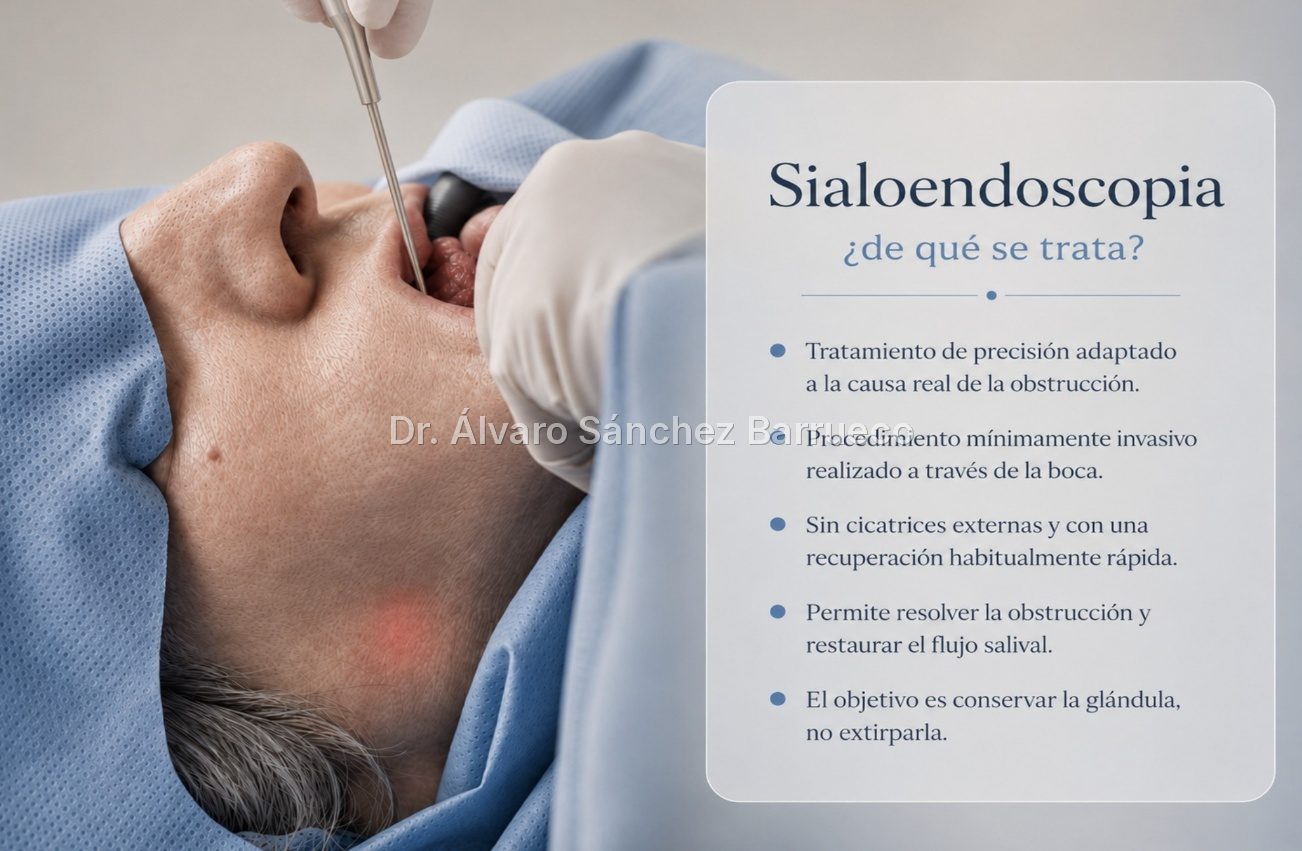 Me han recomendado extirpar una glándula salival: ¿debo pedir otra opinión?