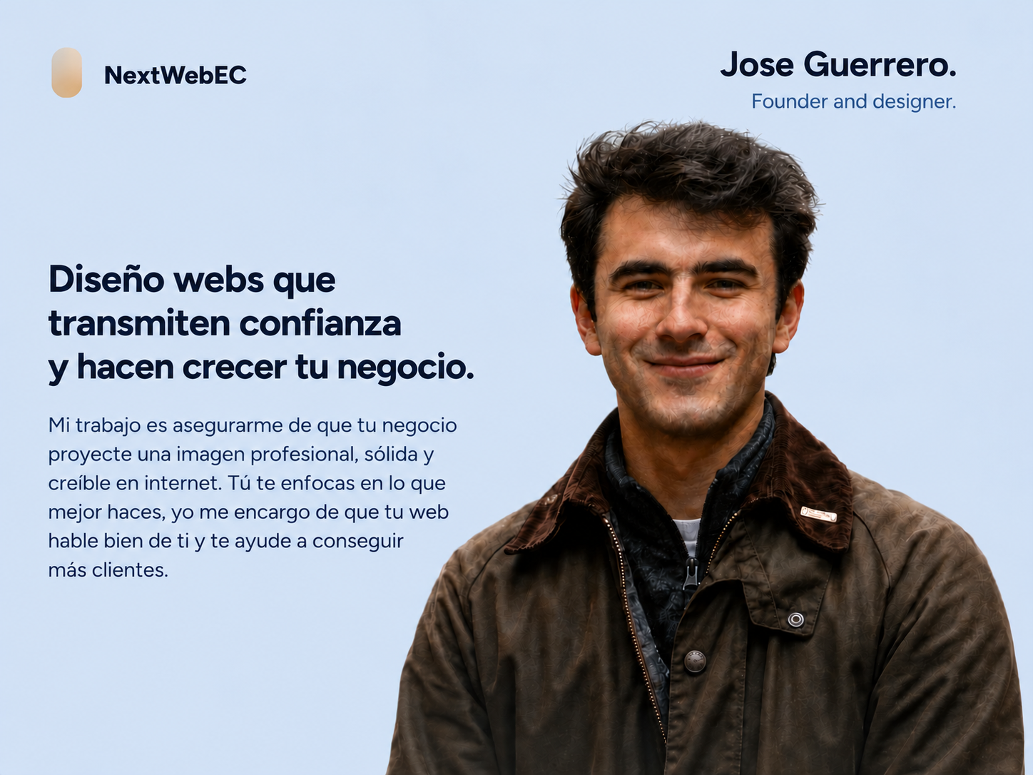 José Ignacio Guerrero, fundador de NextWebEC