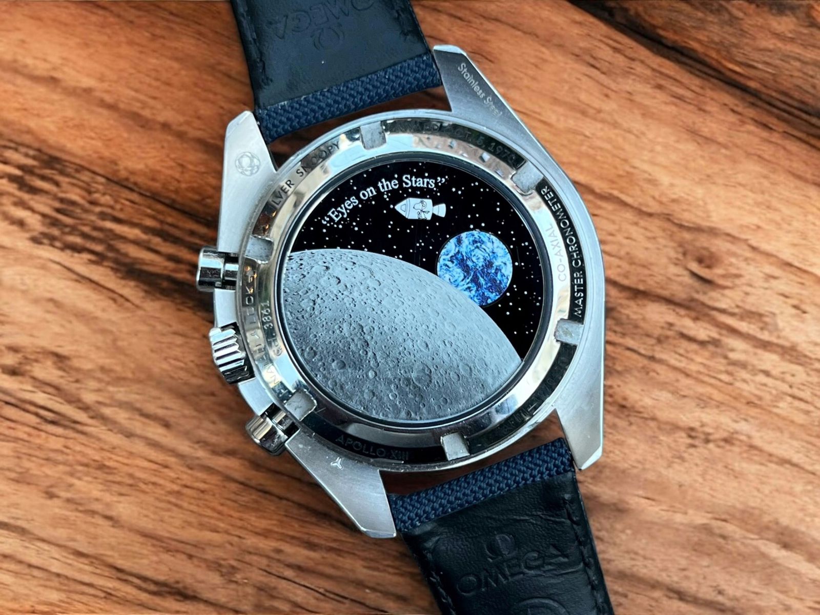 Omega Speedmaster Silver Snoopy Award