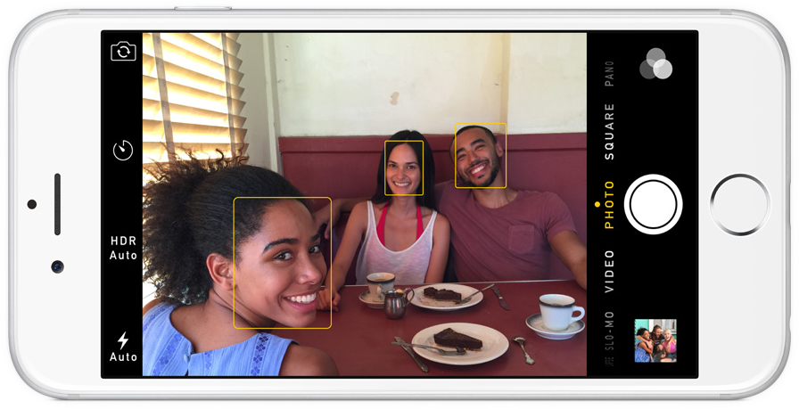 Camera Face Detection