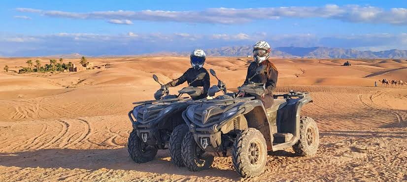 Tour in quad nel Deserto di Agafay (attività opzionale)