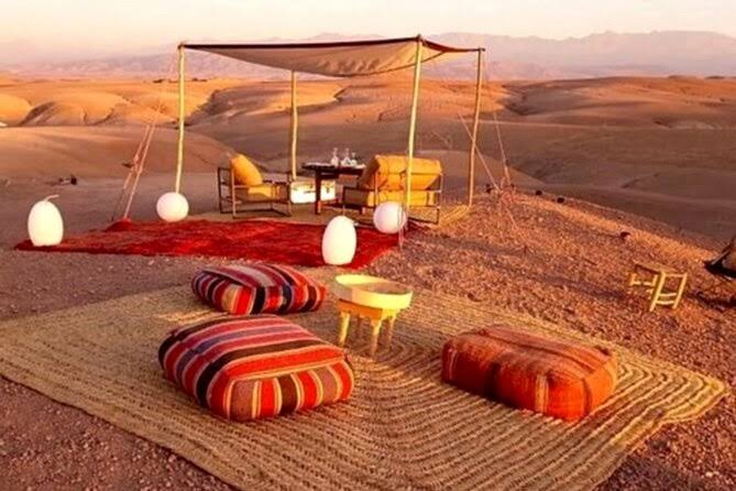 Tour 4 giorni Marrakech e deserto di Agafay