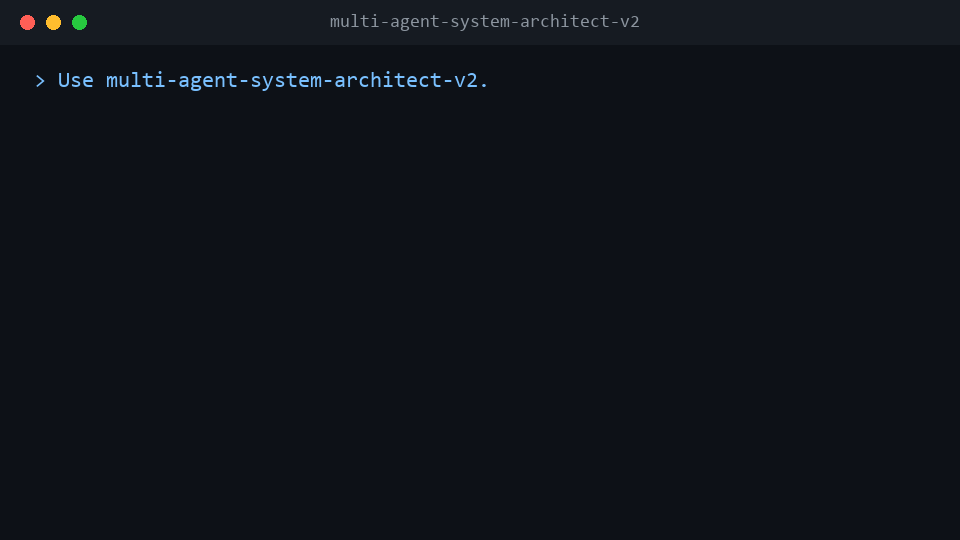The Skill running its necessity triage on a request for an "autonomous research team" and returning Mode A / no-system — nothing built