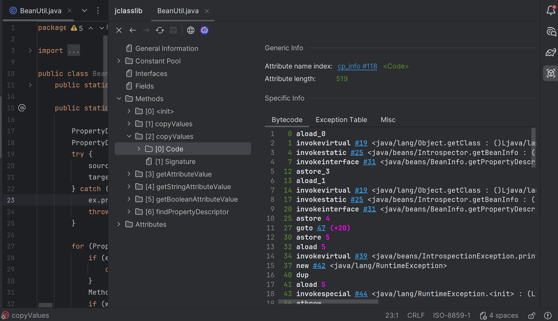 IntelliJ IDEA action