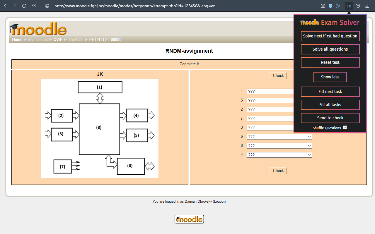 GitHub - ingui-n/Moodle-Solver: Solver for old HotPot plugin on Moodle ...