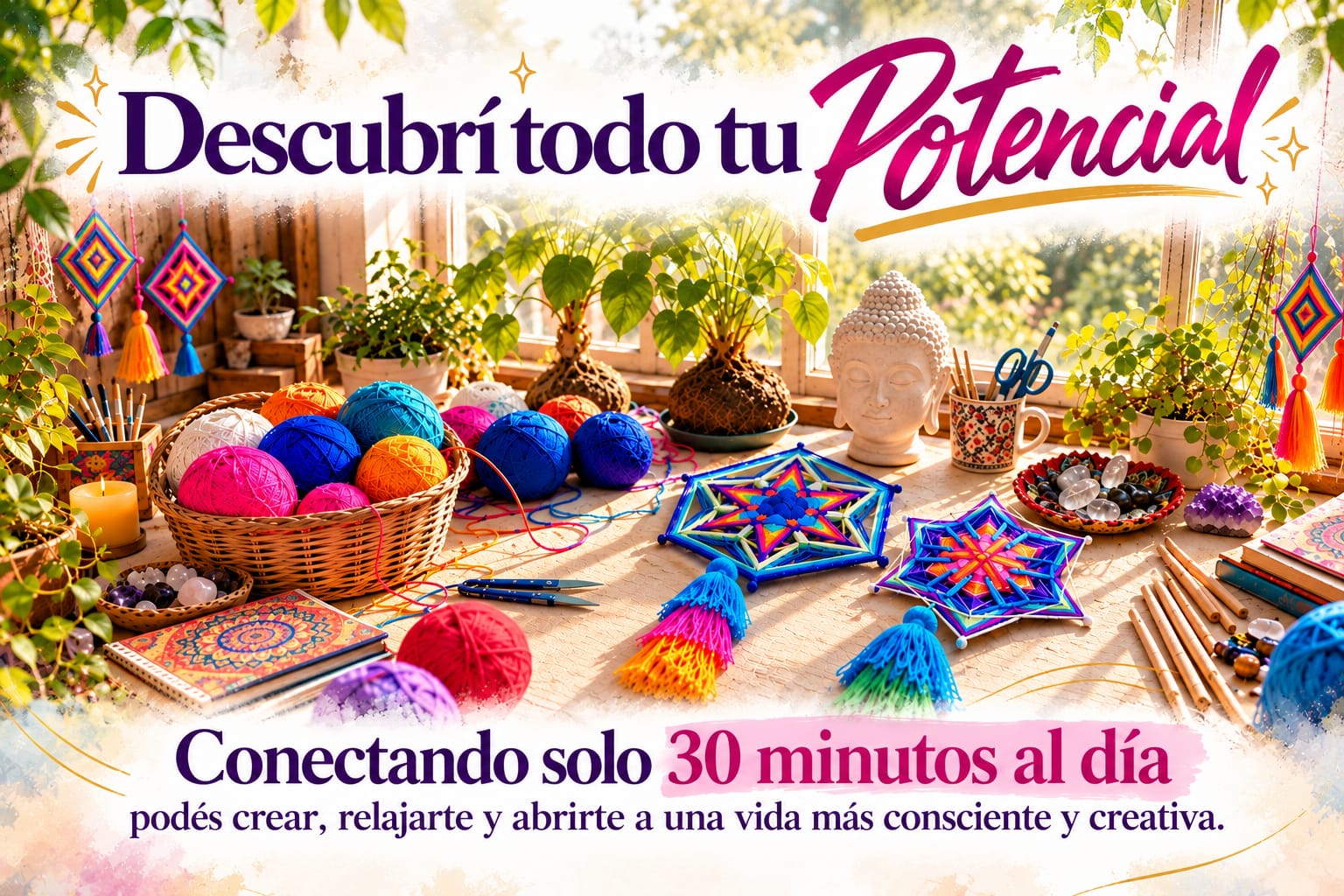 Ambiente del taller de Inlakech Arte Sano