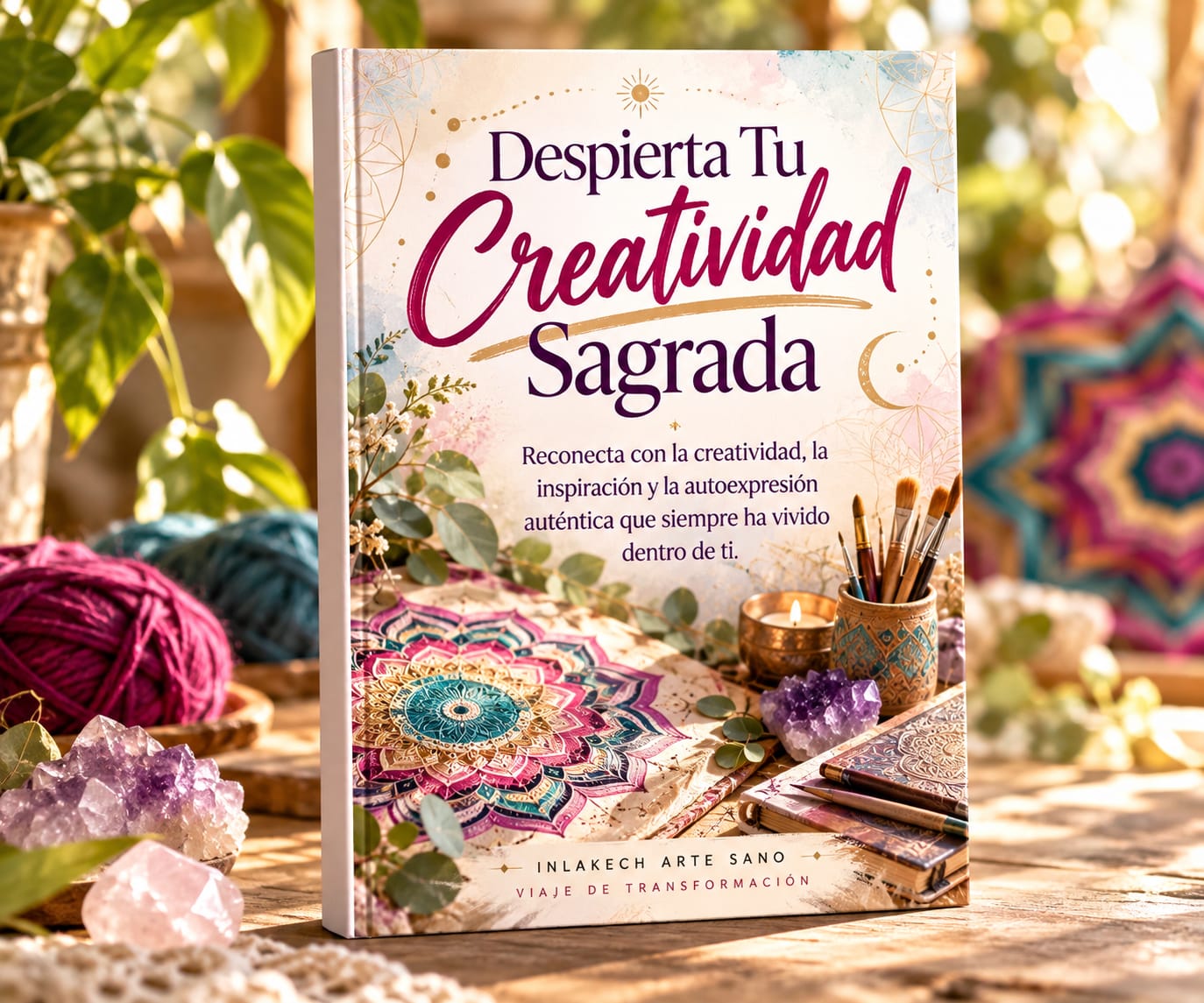 Mockup del ebook Despierta Tu Creatividad Sagrada