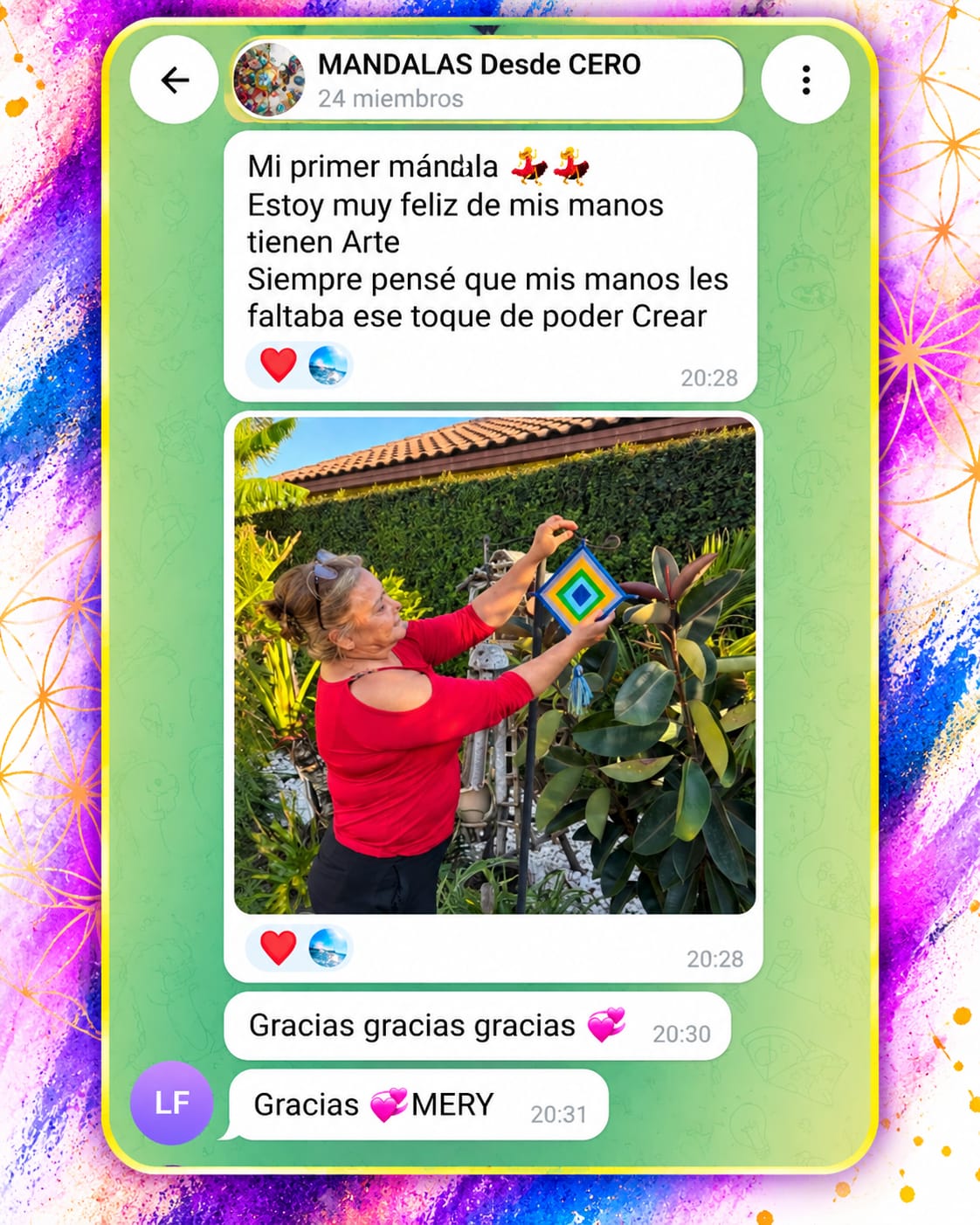 Testimonio de alumna del curso o de la Tribu, imagen 1 de 15