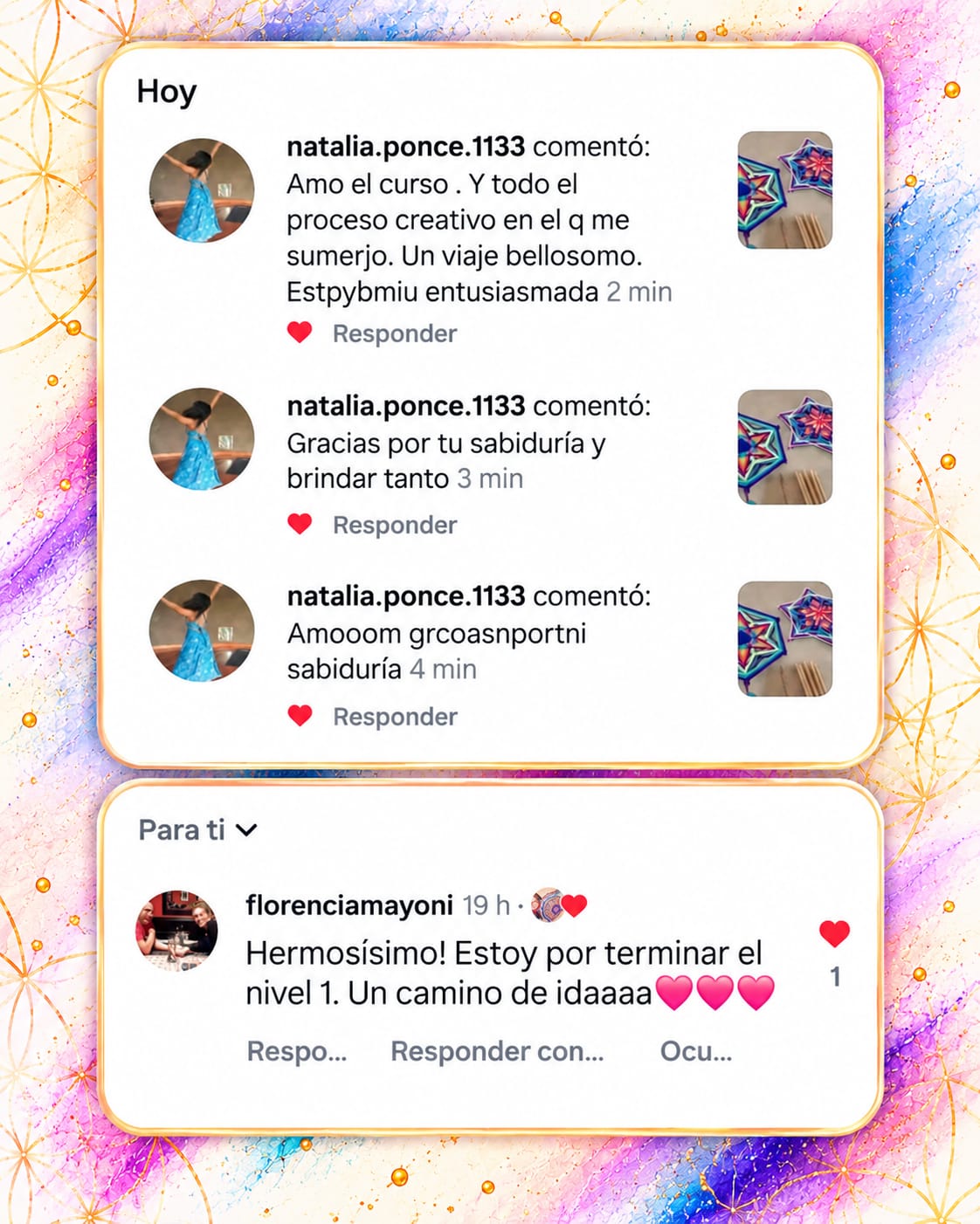 Testimonio de alumna del curso o de la Tribu, imagen 5 de 15