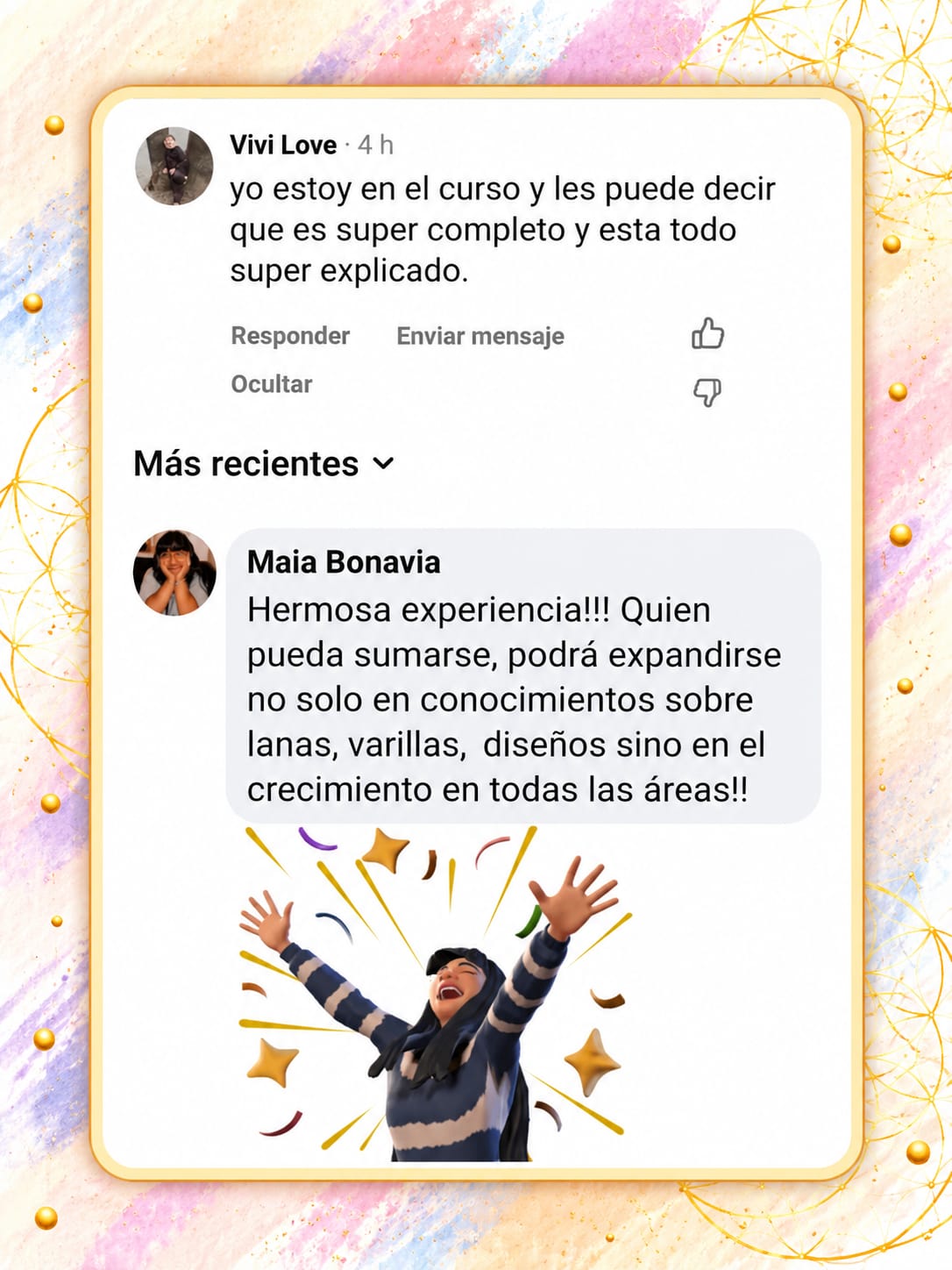 Testimonio de alumna del curso o de la Tribu, imagen 7 de 15