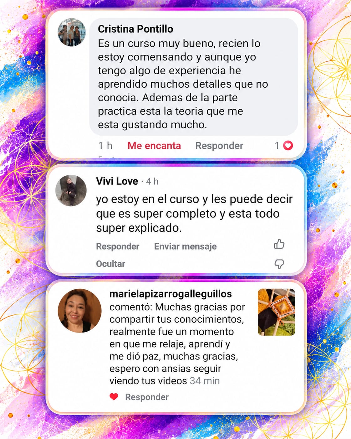 Testimonio de alumna del curso o de la Tribu, imagen 9 de 15