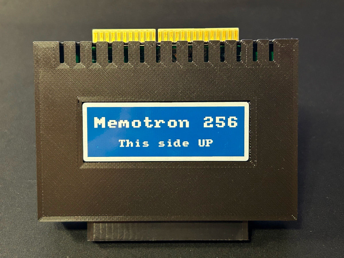 Memotron, from the project README